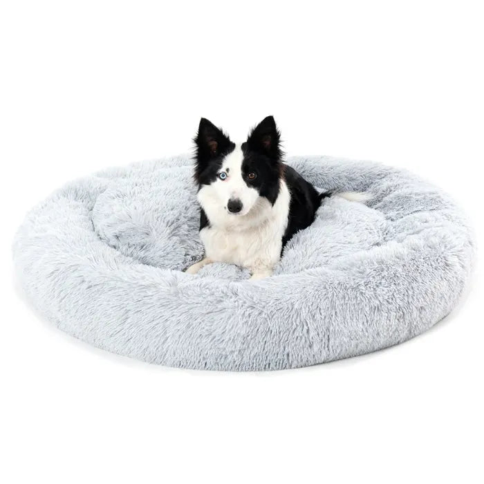 Plush Calming Pet Bed