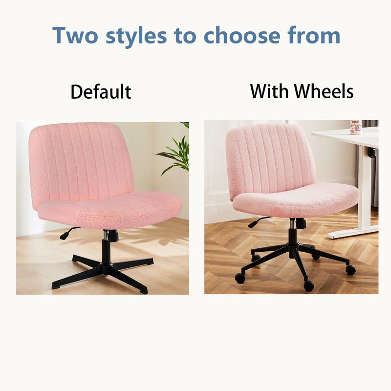 ✨ Height-Adjustable Criss Cross Chair – With or Without Wheels