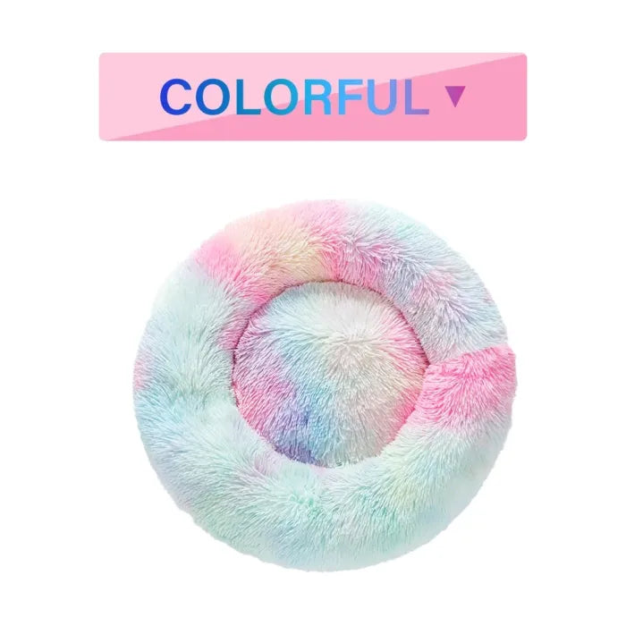 Plush Calming Pet Bed